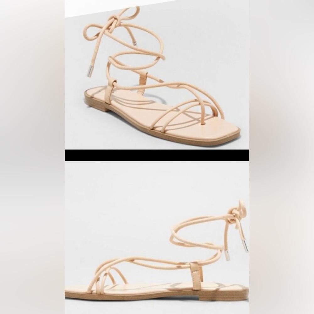 A New Day Talia Lace Up Sandals